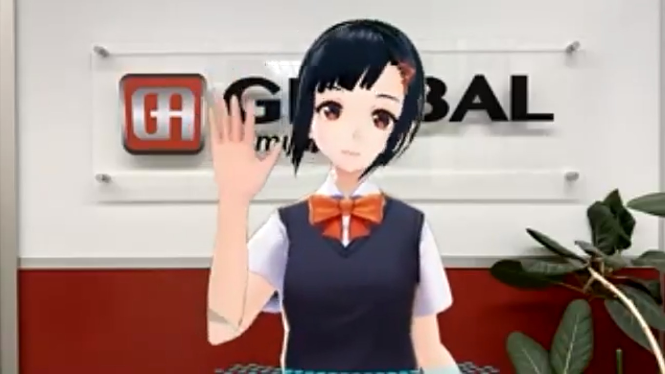 GA青山さん、ついに無料ソフトを用いてVTuberデビュー