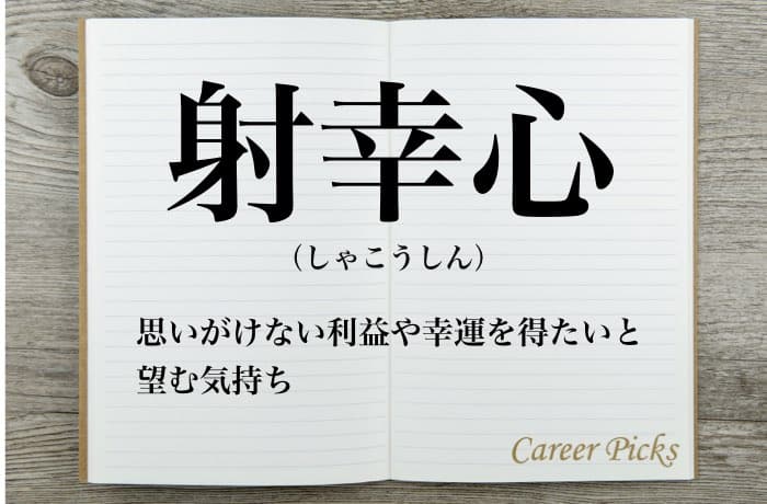 射幸心