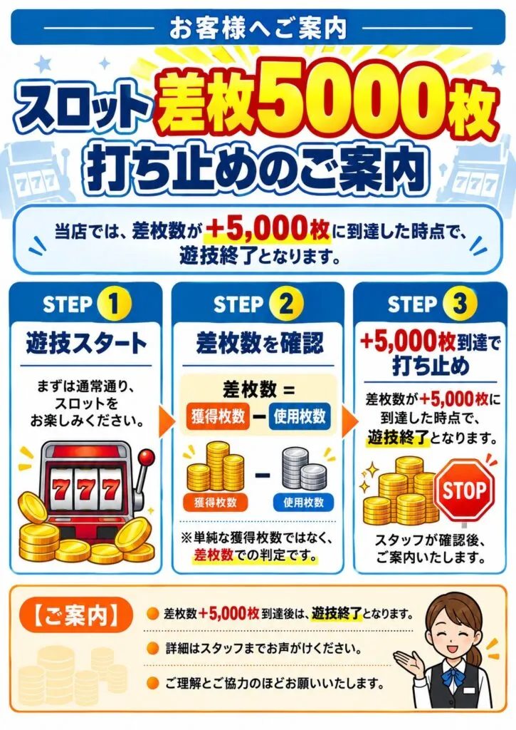 ビックつばめ郡山店の定量制ポスター（2枚目）